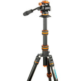 3 Legged Thing Punks 2.0 Corey Video Lava Tripod System (Black with Copper Accents)