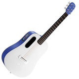 LAVA ME PLAY 36" with Lite Bag Deep Blue / Frost White