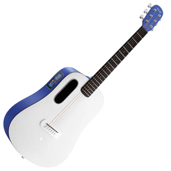 LAVA ME PLAY 36" with Lite Bag Deep Blue / Frost White