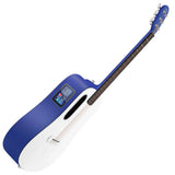 LAVA ME PLAY 36" with Lite Bag Deep Blue / Frost White