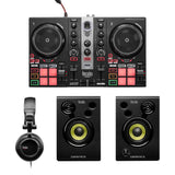 Hercules All-in-One Kit DJLearning Kit MK2 Bundle with Headliner Covina DJ Controller Stand