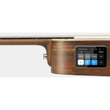 LAVA ME 4 Solid Spruce Top Series,HILAVA 2.0 Smart Acoustics Electric Guitars, Woodgrain Brown/Burlywood