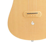 LAVA ME 4 Solid Spruce Top Series,HILAVA 2.0 Smart Acoustics Electric Guitars, Woodgrain Brown/Burlywood