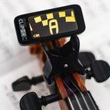 Peterson StroboClip HDC-V | Clip-On Strobe Tuner with Violin Clamp