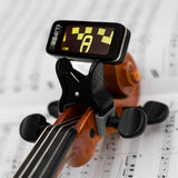Peterson StroboClip HDC-V | Clip-On Strobe Tuner with Violin Clamp