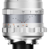 Thypoch Full-frame Photography Lens Simera 28mm f1.4 for Leica M Mount Type II Silver
