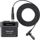TASCAM DR-10L Pro Field Recorder and Lavalier Microphone
