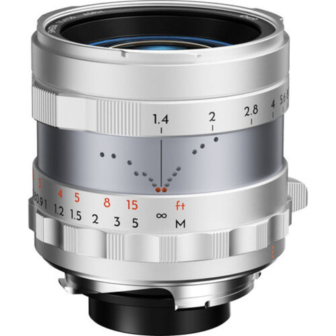 Thypoch Full-frame Photography Lens Simera 35mm f1.4 for Leica M Mount Type II Silver