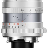Thypoch Full-frame Photography Lens Simera 35mm f1.4 for Leica M Mount Type II Silver