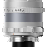 Thypoch Full-frame Photography Lens Simera 35mm f1.4 for Leica M Mount Type II Silver