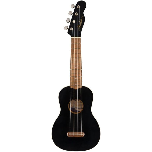 Fender Venice Soprano Ukulele, Black
