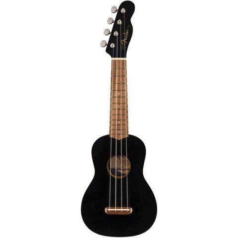 Fender Venice Soprano Ukulele, Black