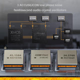 FiiO K17 Desktop DAC&Headphone Amplifier AK4191+AK4499EX*2, 31-Band PEQ, MQA,Support DSD512 32Bit/768kHz with Remote Control (Black)