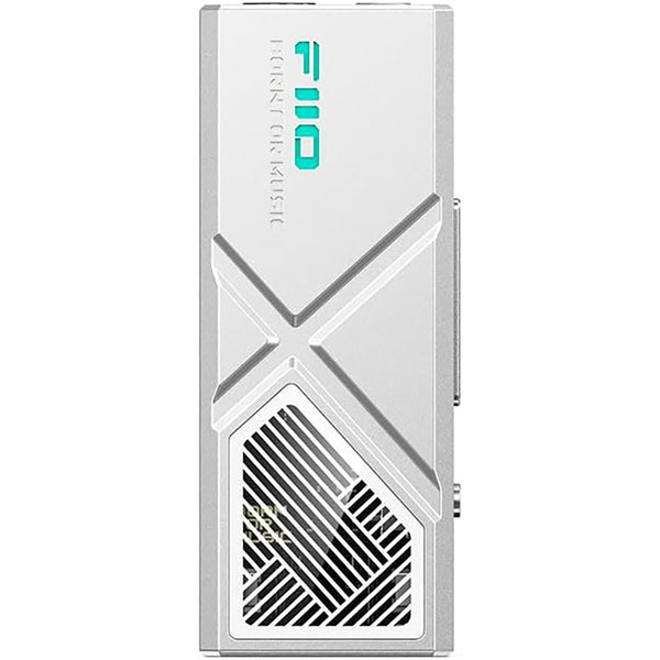 FiiO/JadeAudio KA13 Portable DAC Dongle, USB-C Adapter, 3.5mm and 4.4mm Outputs Compatible with Android/iOS System/PC/Music Players, PCM 384kHz/32bit | DSD256 550mW high Power (Silver)