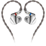 FiiO FD15 Dynamic Closed-Back In-Ear Headphones (Silver)