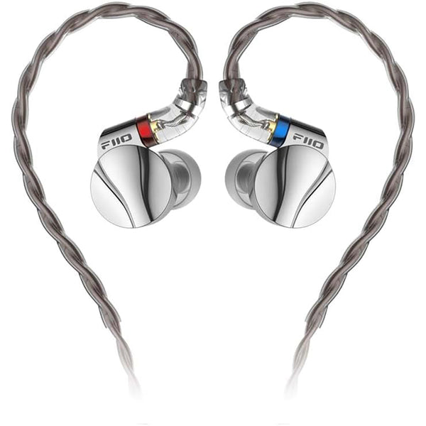 FiiO FD15 Dynamic Closed-Back In-Ear Headphones (Silver)