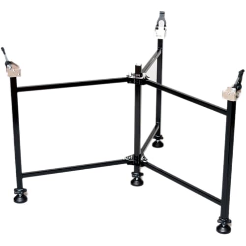 TecNec DexStand Lightweight Folding Tripod Riser with Locking Legs & Leveling Feet - Supports up to 500lbs - 24 Inch Height