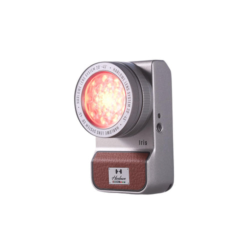 Harlowe Iris 5 Spectra LED Video Lighting Creator Kit 5W RGBCW 1700K-10000K Dimmable Photo Light CRI/TLCI 96+, IP54, App Control, Portable Continuous Lighting for Photography and Videography