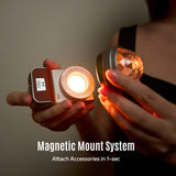 Harlowe Iris 5 Spectra LED Video Lighting Creator Kit 5W RGBCW 1700K-10000K Dimmable Photo Light CRI/TLCI 96+, IP54, App Control, Portable Continuous Lighting for Photography and Videography