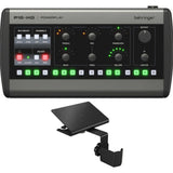 Behringer P16-HQ 16-Channel Personal Monitoring Mixer Bundle with Behringer Mounting Bracket for P16-M