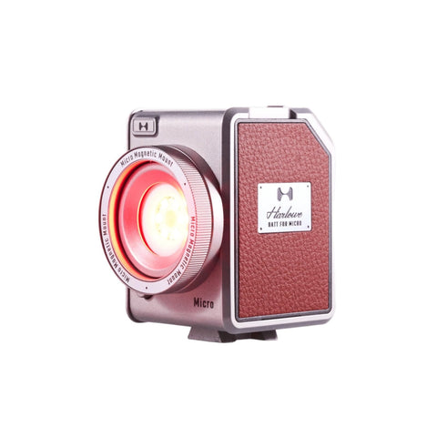 Harlowe Micro Spectra Master Kit 8W RGBCW 1700K-10000K Dimmable, CRI/TLCI 96+, App Control, Portable Continuous Lighting for Video Recording, Photography and Videography