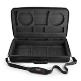 Hercules DJControl Inpulse T7 2-Part Semi-Rigid EVA Travel Bag with Zipper Closure, Removable and Expandable Shoulder Strap, and Handle (Black)