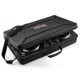 Hercules DJControl Inpulse T7 2-Part Semi-Rigid EVA Travel Bag with Zipper Closure, Removable and Expandable Shoulder Strap, and Handle (Black)