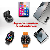 CERWIN-Vega! Wireless Earbuds - Eb1 - Bluetooth Ear Buds Sound Active Noise Cancellation, Best Earbuds for Gaming, Workout, Running, Sports