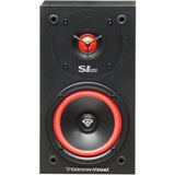 Cerwin Vega SL-5M 5 1/4" 2-Way Satellite Speakers with 1" Soft Dome Tweeter - Set of 2 - Black