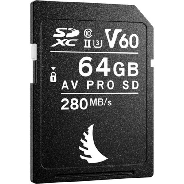 Angelbird 64GB V60 AV Pro MK2 UHS-II SDXC Memory Card