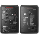 Cerwin Vega VEGA4SB-PR 4" 60W 2-Way Studio Monitors Full Range Powered Black HUB and SAT Set
