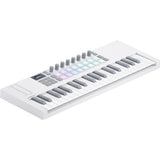 Novation Launchkey Mini 37 MK4 USB MIDI Keyboard Controller (White, 37 Mini Keys)