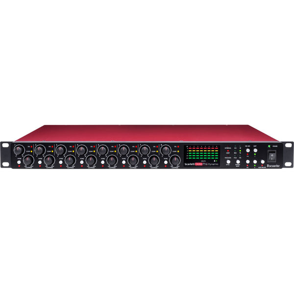 Focusrite Scarlett OctoPre Dynamic 8-Channel Preamp and Compressor