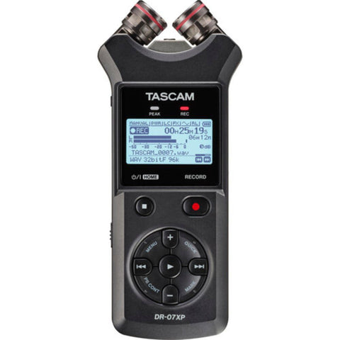 TASCAM DR-07XP 2-Channel 32-Bit Float Portable Audio Recorder