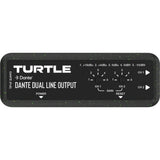 Turtle AV Dual-Channel Dante to Analog Euroblock Line Output Adapter