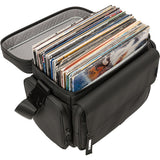 Magma Solid Blaze Vinyl Bag; Holds up to 50 x 12" Records in Water Resistant, Eco Friendly, Durable and Sleek Case