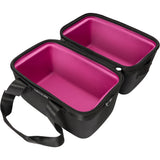 Magma 12" Sandwich Record Bag; Clever Design Holds up to 60 x 12" Vinyl Records with Extra Storage in Lid when Opened