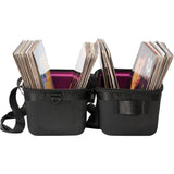 Magma 12" Sandwich Record Bag; Clever Design Holds up to 60 x 12" Vinyl Records with Extra Storage in Lid when Opened