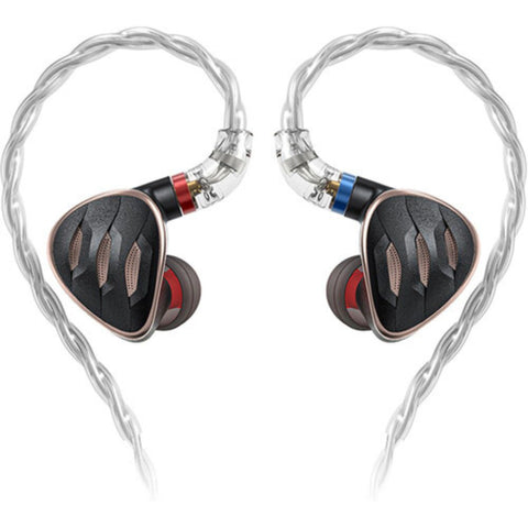 FiiO FH5s Quad-Driver Hybrid In-Ear Monitors (Black)