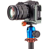 3 Legged Thing Ollie-G L-Bracket for Ollie OM-1 Gray