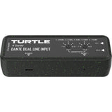 Turtle AV Dual-Channel Analog Euroblock Line Input to Dante Output Adapter