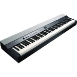 Kurzweil KaP1 Portable Digital Piano (Black) Bundle with Stretchy Keyboard Dust Cover, large and Universal Piano-Style Sustain Pedal