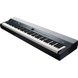 Kurzweil KaP1 Portable Digital Piano (Black) Bundle with Stretchy Keyboard Dust Cover, large and Universal Piano-Style Sustain Pedal