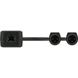 Turtle AV Dual-Channel Dante to Analog XLR Male Adapter