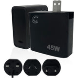 Core SWX XCell Micro-Sized Smart Battery (148Wh, V-Mount) (Pair) Bundle with Core SWX XPD-45 Universal 45W USB-C PD Wall Charger with Cable