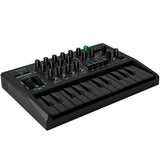 Arturia Micro Brute UFO Bundle with Polsen HPC-A30 Closed-Back Studio Monitor Headphones, Kellards MID-P10T Pro MIDI to MIDI Cable 10 Feet