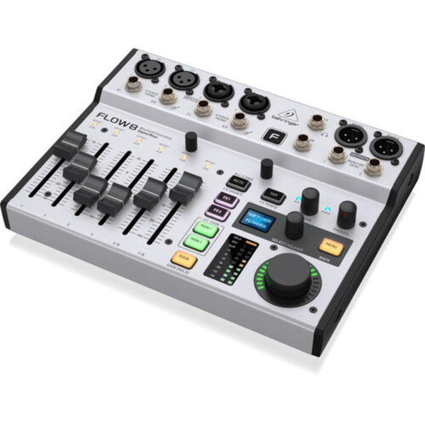 Behringer FLOW 8 Digital Mixer with Bluetooth Audio and Control