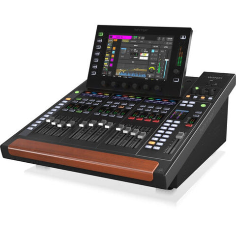 Behringer WING COMPACT 48-Channel / 28-Bus Full-Stereo Digital Mixing Console (Pro Black)