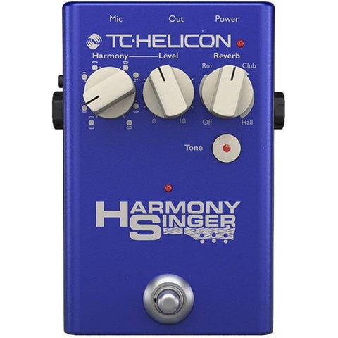 TC-Helicon Harmony Singer 2 Vocal Harmony and Reverb FX Pedal