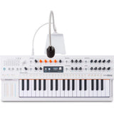 Arturia MiniFreak Vocoder 6-Voice Spontaneous Algorithmic Synthesizer Gooseneck Bundle with Polsen HPC-A30 Closed-Back Studio Monitor Headphones, Kellards MID-P10T Pro MIDI to MIDI Cable 10 Feet